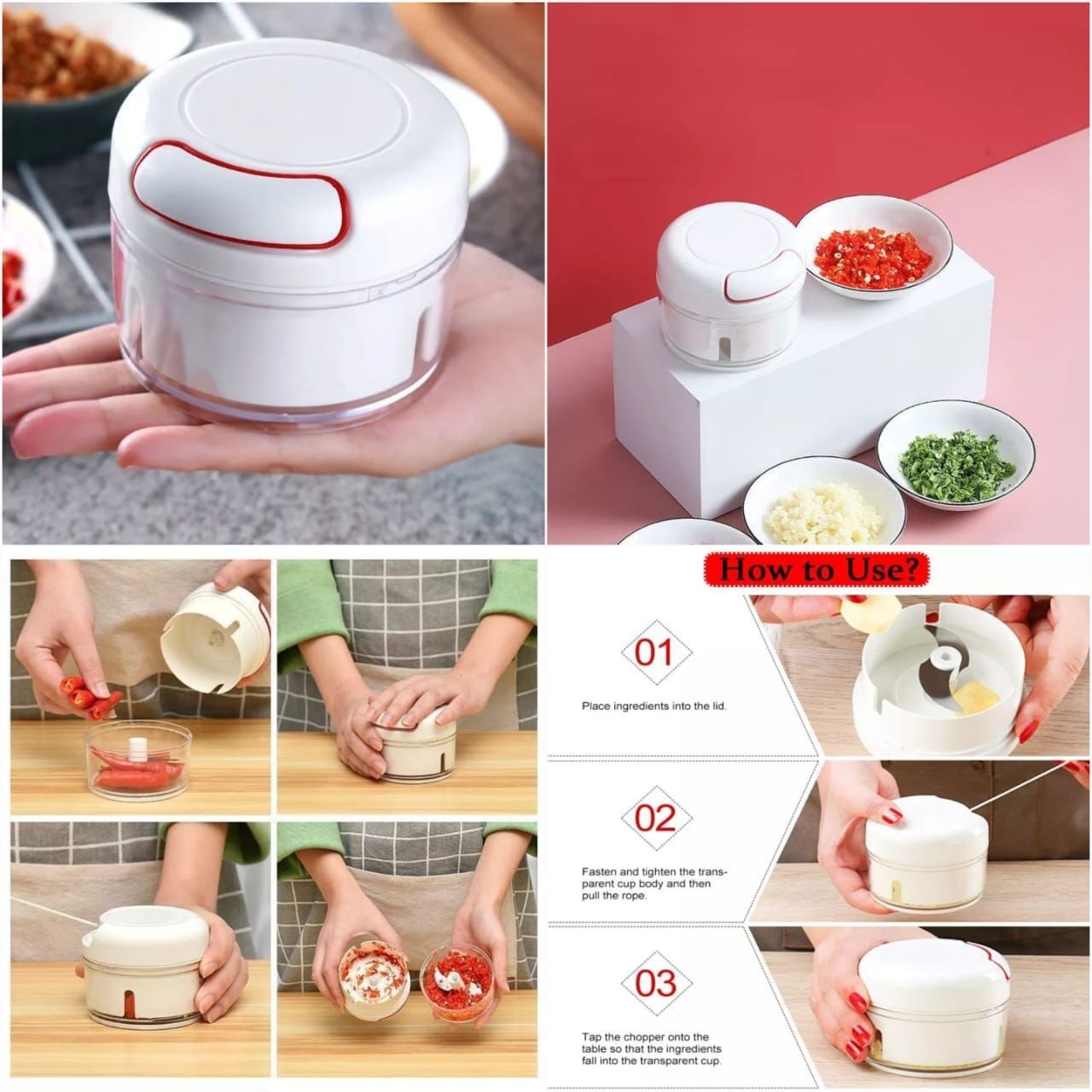 Mini Powerful Meat & Food Grinder